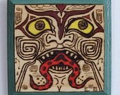 Woodburn Painting "Fork Tongue"