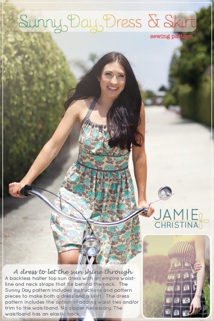 The Sunny Day Dress and Skirt sewing pattern
