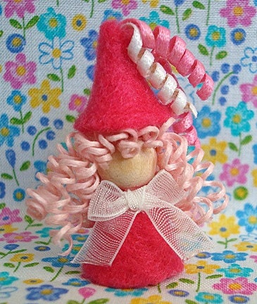 Pretty Pink Princess Miniature Doll