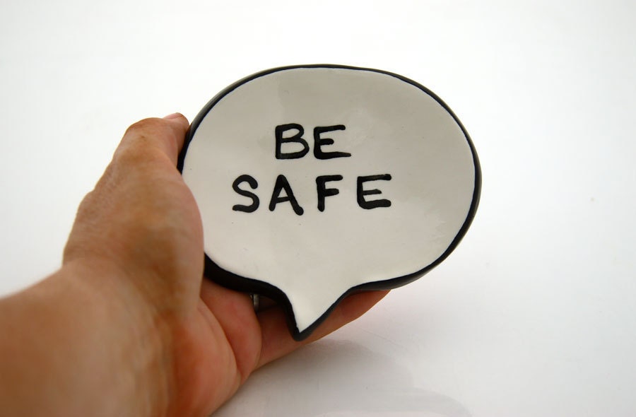 Be Safe Twilight Ring holder or Tea Bag Holder