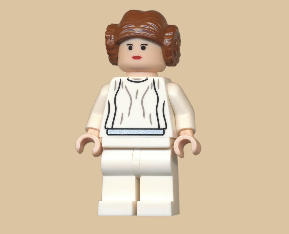 Lego Princess Leia tie tack/pin