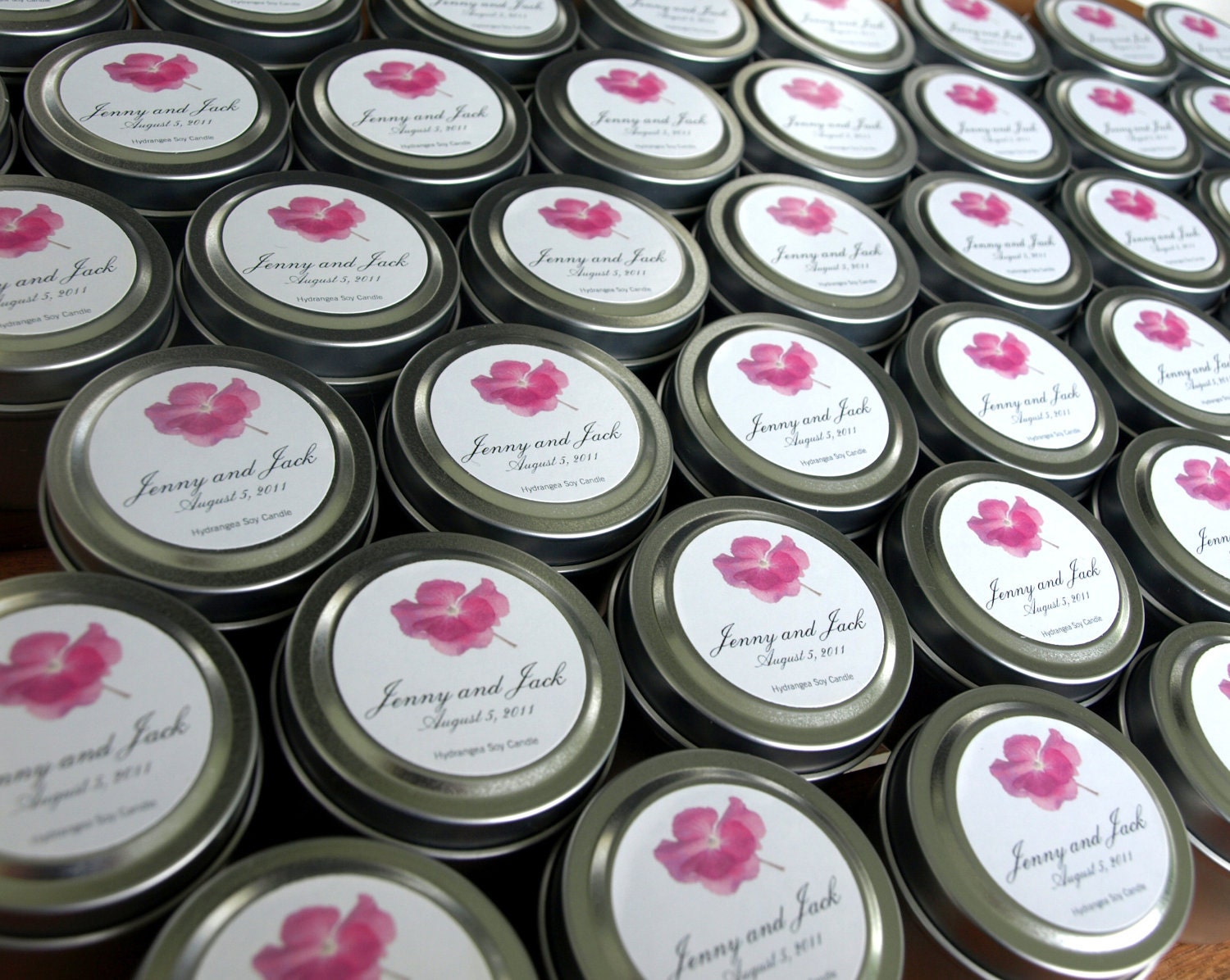 Wedding Gift Favor Candles