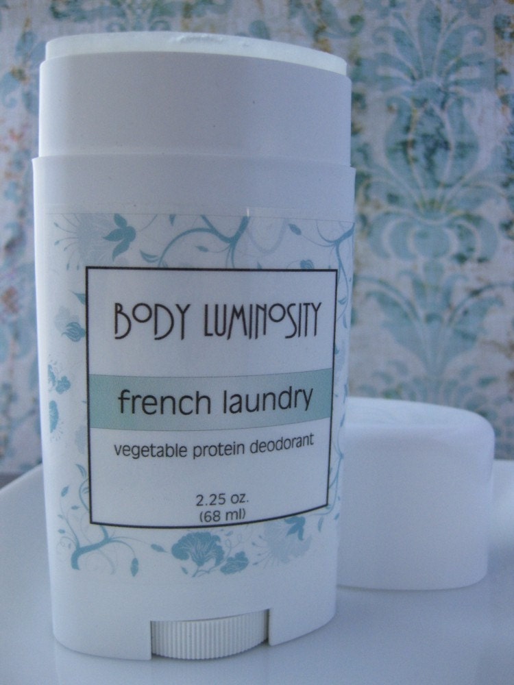 Vegan Natural Deodorant French Laundry Scent