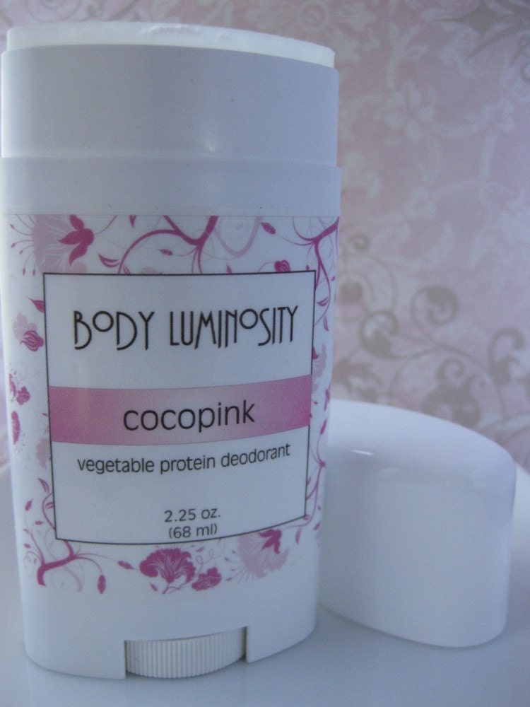 Cocopink Natural Vegan Deodorant, Aluminum and Paraben Free. Finally an alternative that works.