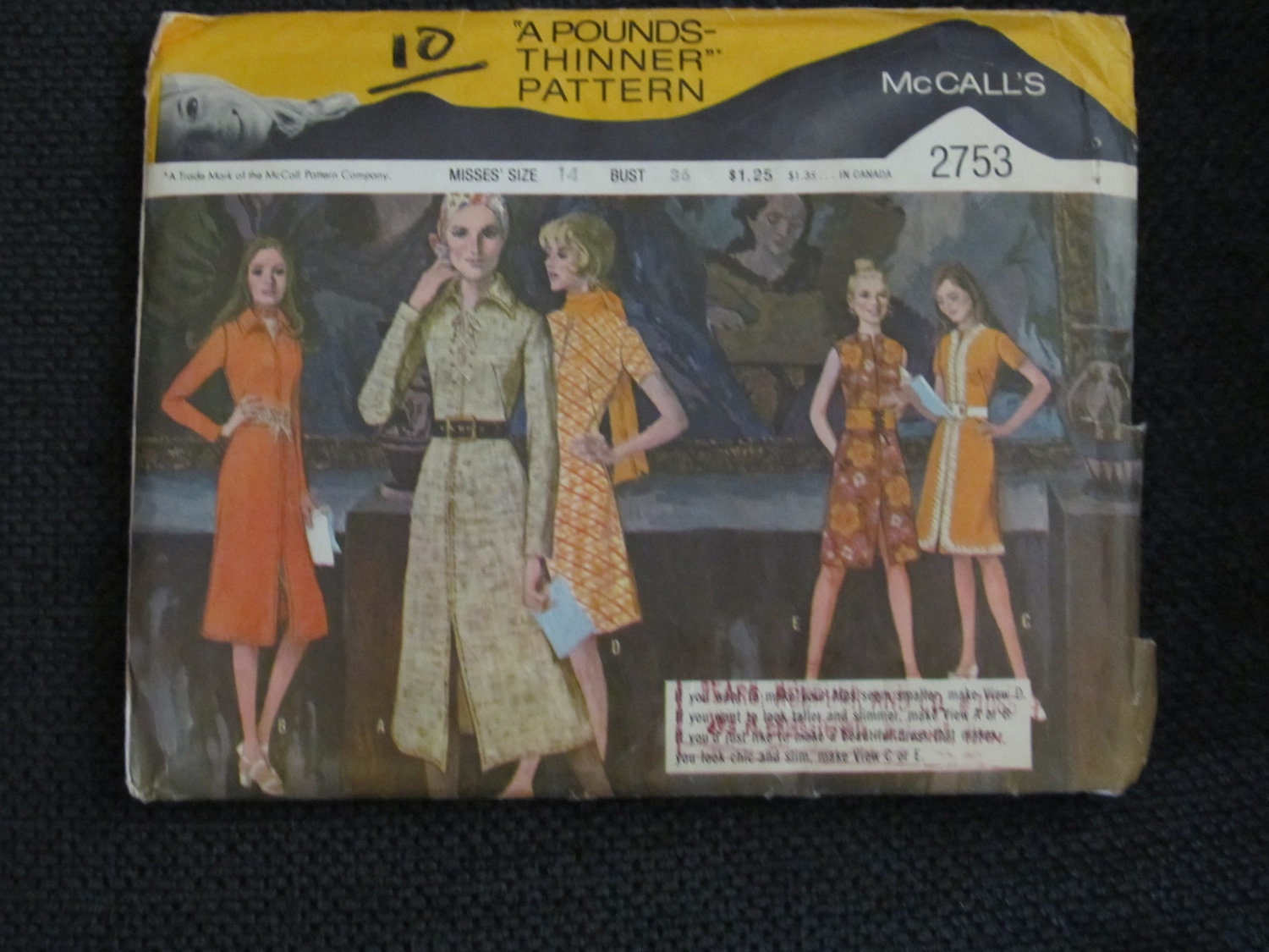 Dress Pattern With Several  Styles