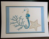 Coastal Greetings - Sea Horse Note Cards