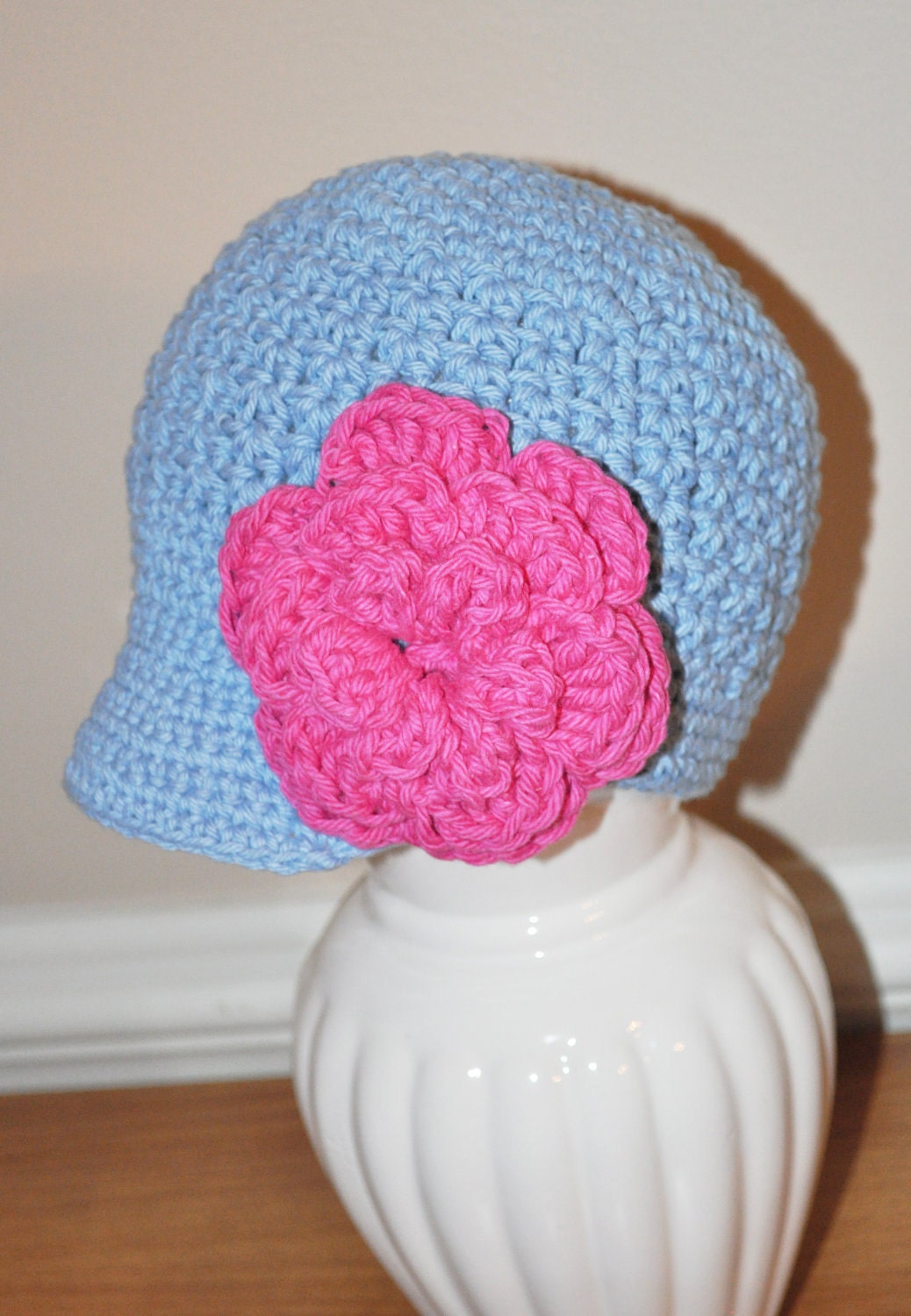 Olivia Newsboy Cap (3-10yrs)- with Detachable Flower