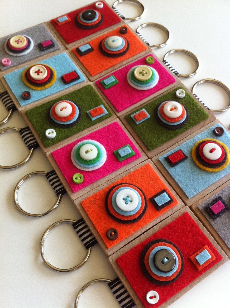 Camera Keychains-- The ECO BOXY-- Lot of 8 --