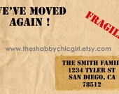 We've Moved Again Announcement - Custom Designed (Printable)