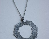 Open Heart Flower Sterling Silver