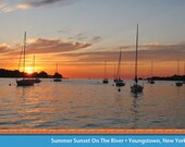 Note Cards - Summer Sunset - Set of 8