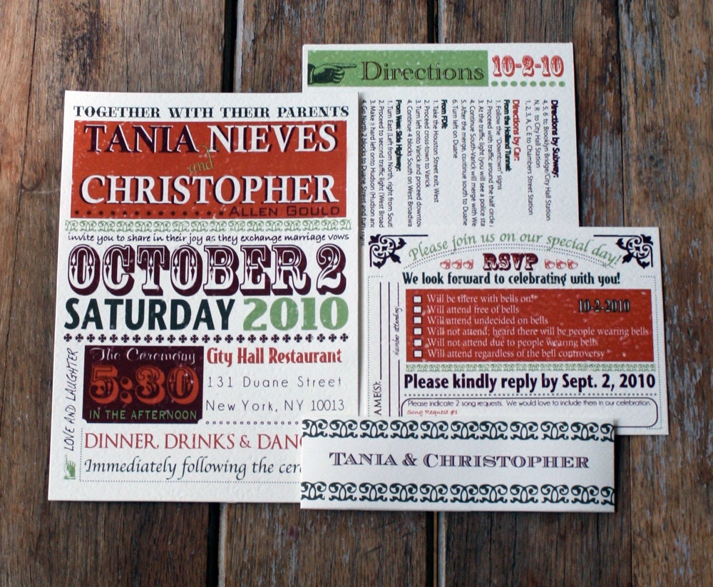 Vintage Wedding Invitations Poster-