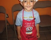 Time to Make the Donuts Chef Apron Personalized
