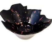 Ceramic Bowl or Ikebana Vase / Handmade Clay Pottery Wheel Thrown Stoneware