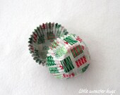 Christmas Present Baking Cups (50) SALE