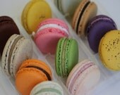 Premium Authentic French Macarons - Twelve piece box