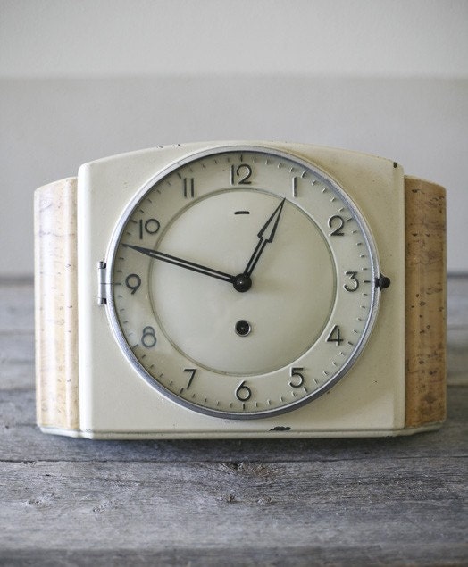 enamel wall clock