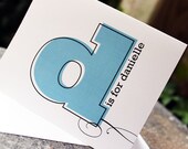 Monogrammed Stationery Folded Note Cards