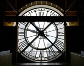 Musee d' Orsay Museum Clock Tower, Paris, France  - 11x14 Fine Art Print