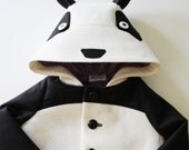 Ships Immediately: Lucky Panda Jacket Girls Size 6
