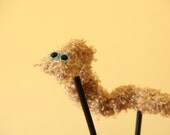 Fuzzy Caterpillar Rod Puppet, Scooter