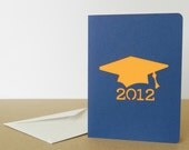 Personalized Graduation Card -- Your School's Colors