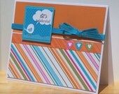 Cute Bird Birthday Card, Let's Celebrate