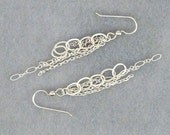 Silver Chain Dangle Earrings