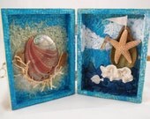 Once Upon a Sea Original Mixed Media Keepsake Art Treasure Chest