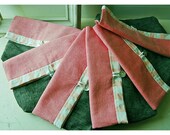 bags and purses: Bridesmaid Clutch Set 6 Pink black blue favors Design Your Own Pouch black red blue Wedding party Make Up Bags tagt team