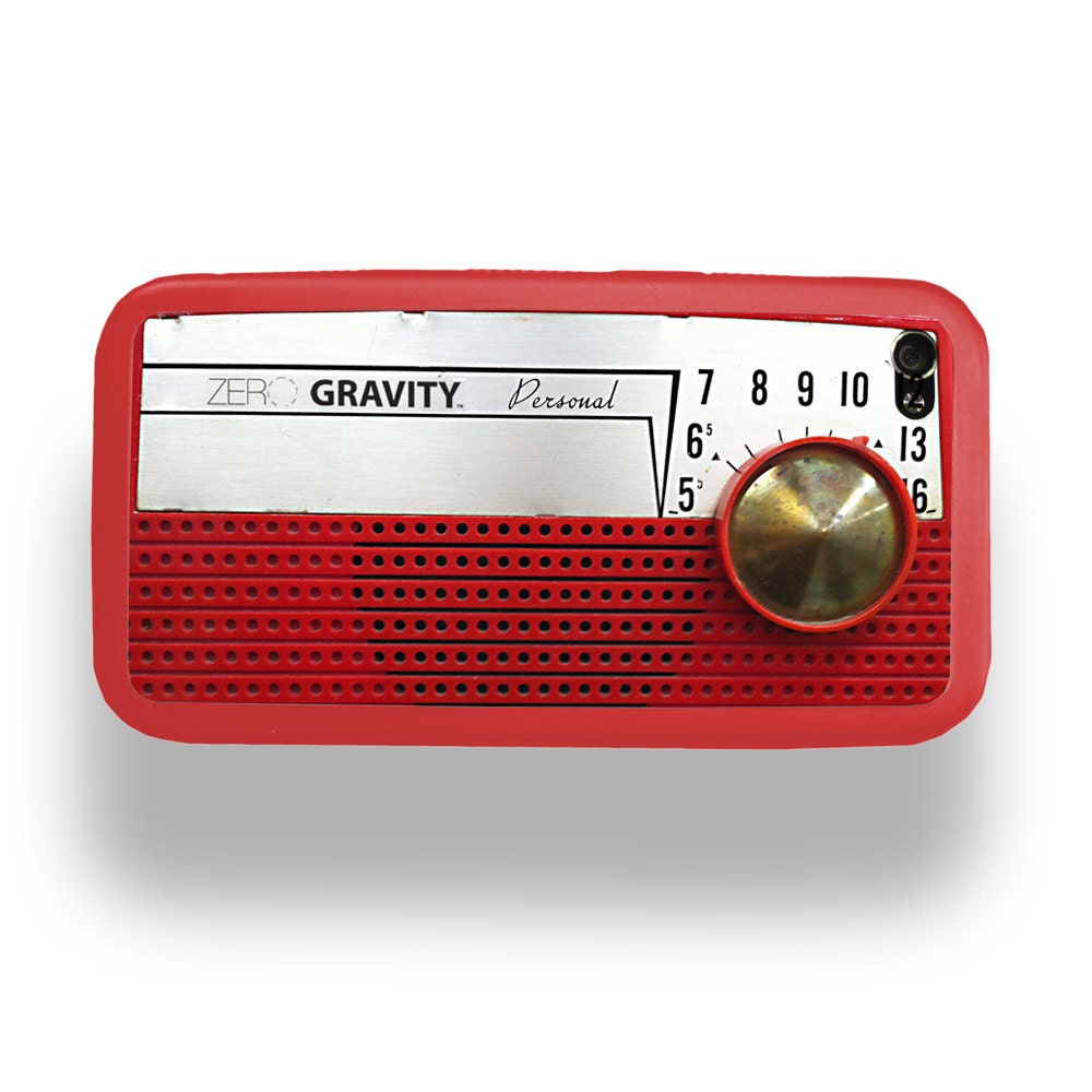 Vintage Radio - Apple iPhone 4 or 4S Custom Case by ZERO GRAVITY