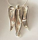 PCD Charity Silver Angel Necklace/Pendant