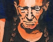 Willie Nelson Print by Beth Inglish