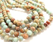 Impression Stone Gemstone Beads