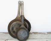 Collection of Rustic Skillets for Camping