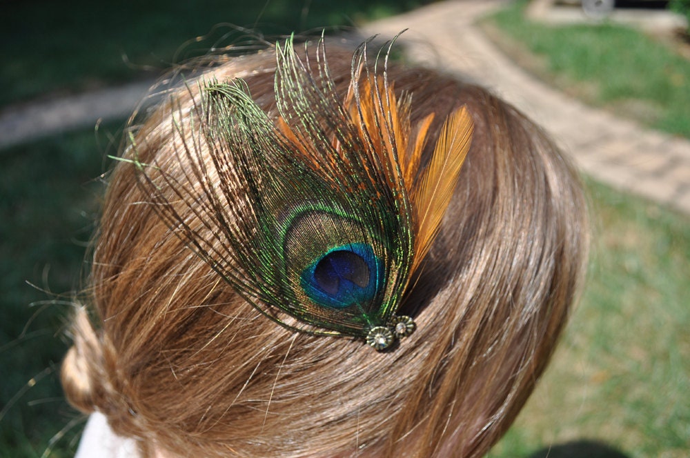 Feather Fiore on Etsy :  headbands bobby pins hair combs