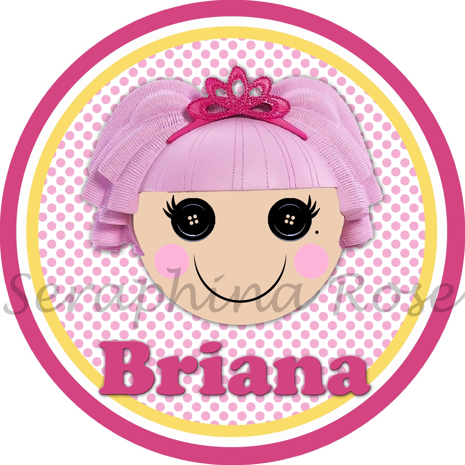 Perfect Personalized La La Loopsy Like - LALALOOPSY - Any Size Infant or Toddler Onesie or Tee Shirt