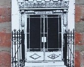 Doorway Wall Hanging - Black/White
