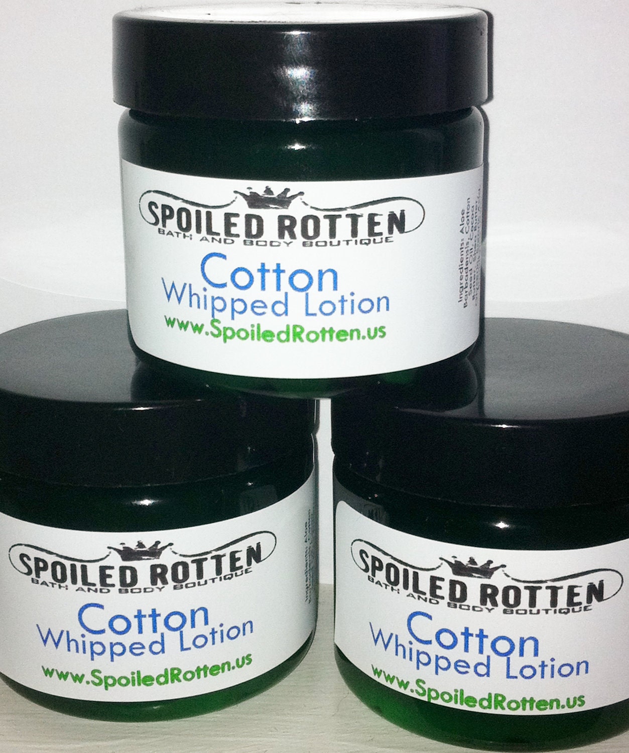 Sale COTTON Antioxidant-Rich Complexion Cream -Body Lotion -Unscented, Vegan, Natural, Organic