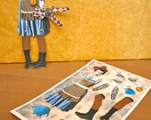 Alice in Steamland Paper Doll Puppet DIY print