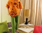 Vintage Print Lounge Set for Gene and Pals  by RETROS and FREE Shipping in US