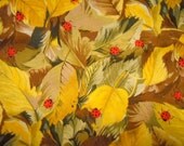 Leaves & Ladybugs Print Fabric