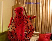 Red Bubble Dress Set for Gene and pals By RETROS FREE shipping in US
