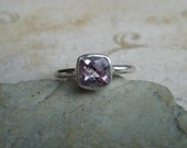 Sweet Pink Tourmaline Ring Size 7