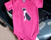 Dinosaur Puppy Organic Cotton Onesie (12 to 18 months)