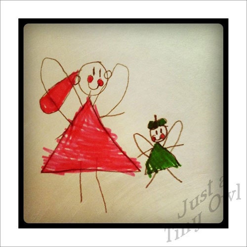 Fairies 5x5 Metallic Photograph - iPhone Photography