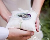 Custom ring pillow deposit in any color and size you would like.