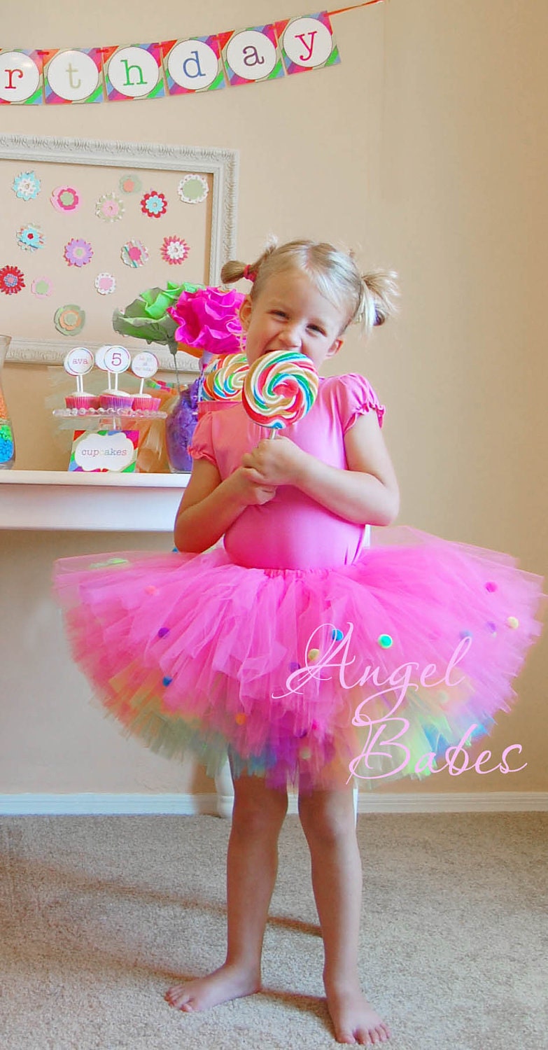 Double Layer Rainbow Tutu - Custom - you pick size and color - Reversible