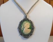 Cameo Hemp Necklace