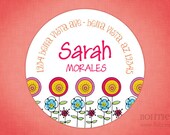 Custom Return Address Labels - FloraScribbles III